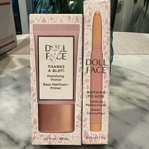 Doll face BUNDLE 🤗 Mattifying Prime and Ivory Conceal Set